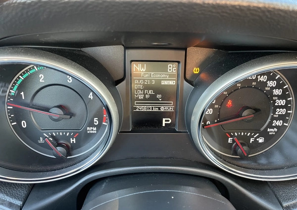 Jeep Grand Cherokee cena 52000 przebieg: 245813, rok produkcji 2011 z Augustów małe 436